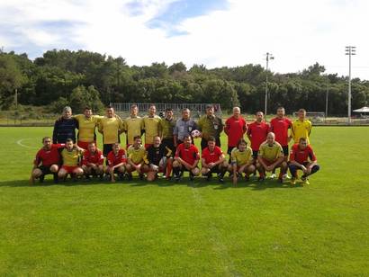 Pred utakmicu Veterana i prijatelja