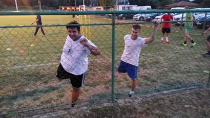 Posljednji Štinjanci na treningu