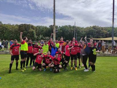 Prvaci - veselje na Fortinu