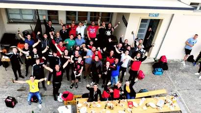 Zajednička fešta sa domaćinima u Raši